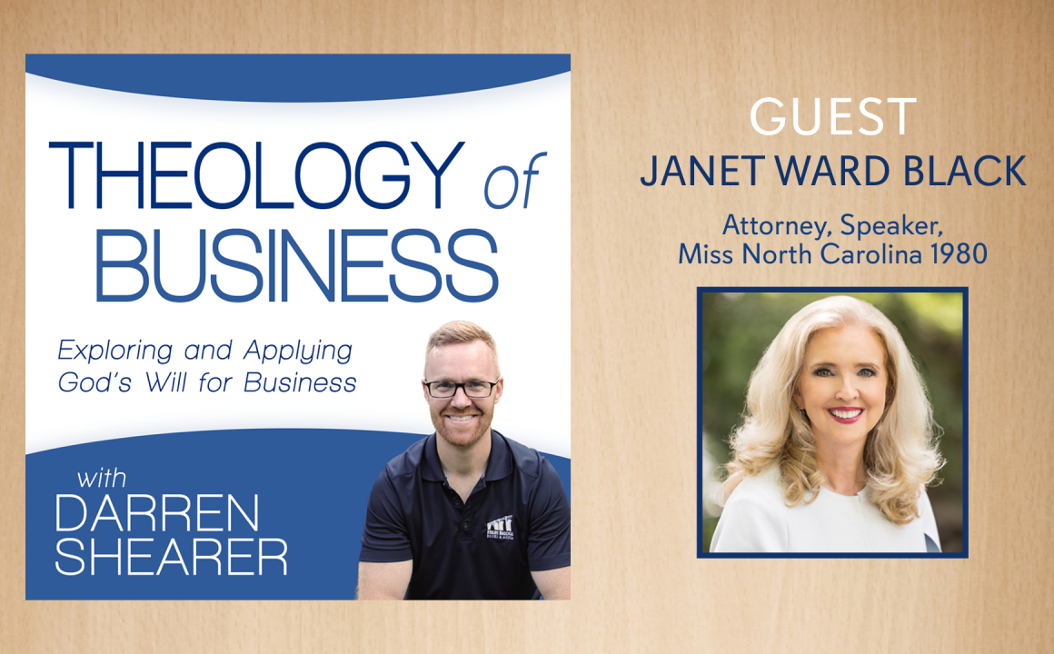 Janet Ward Black, attorney, speaker and Miss North Carolina 1980, joins the podcast.