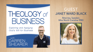 Janet Ward Black, attorney, speaker and Miss North Carolina 1980, joins the podcast.